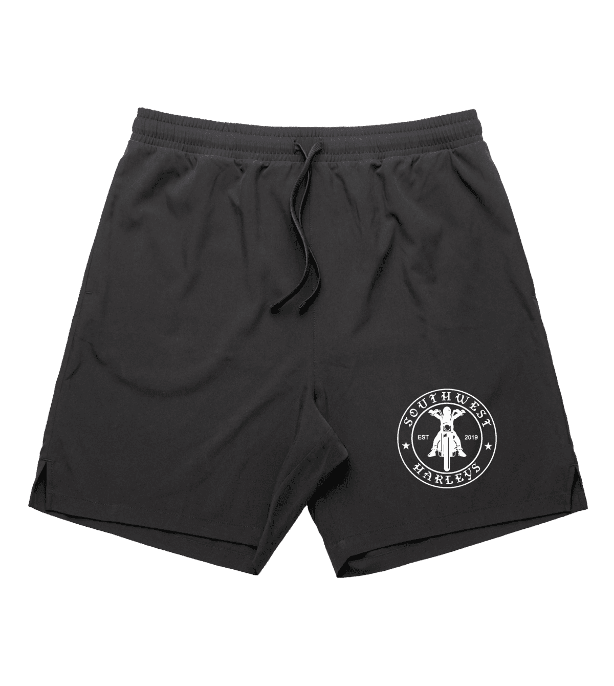 OG Active Shorts | white in Black, front