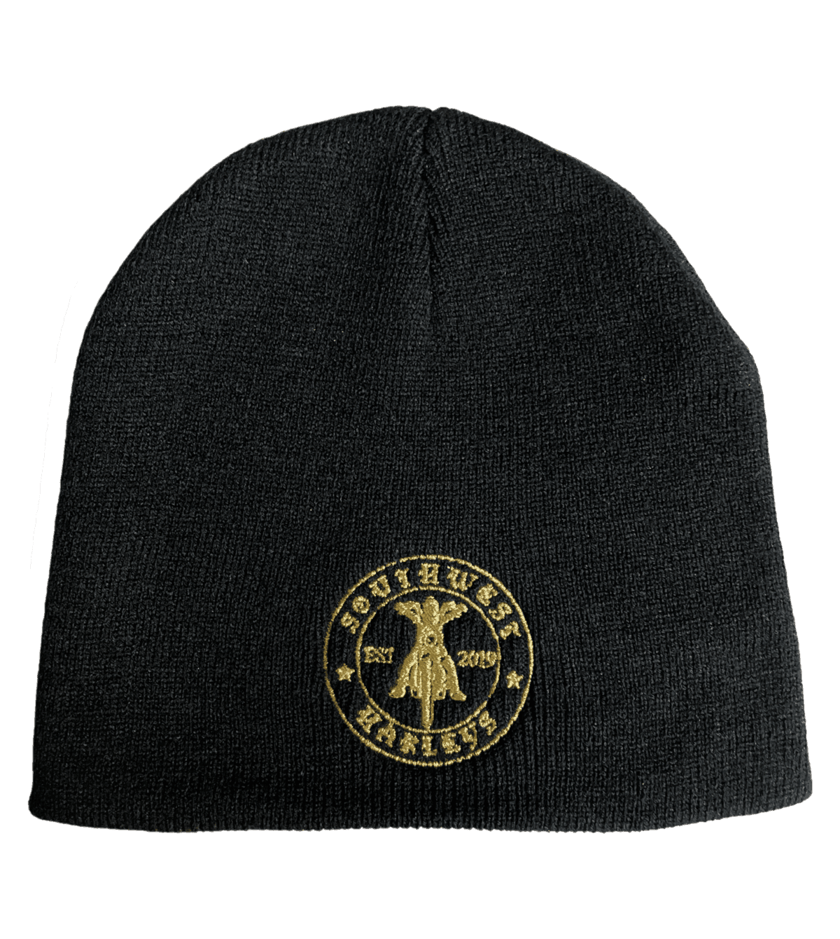 OG Cuff Beanie in Black, front