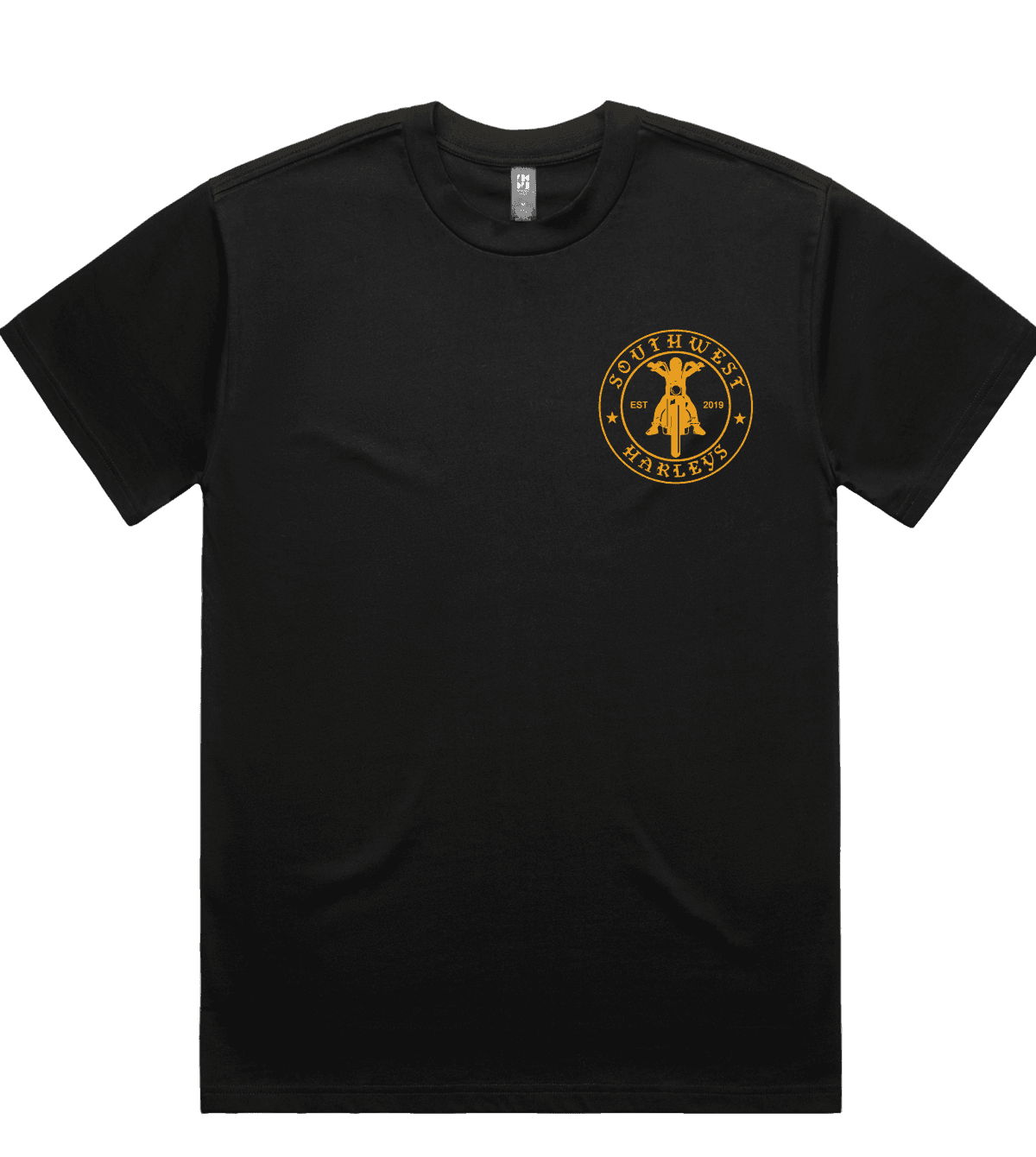 OG Heavy Tee | gold in Black, front