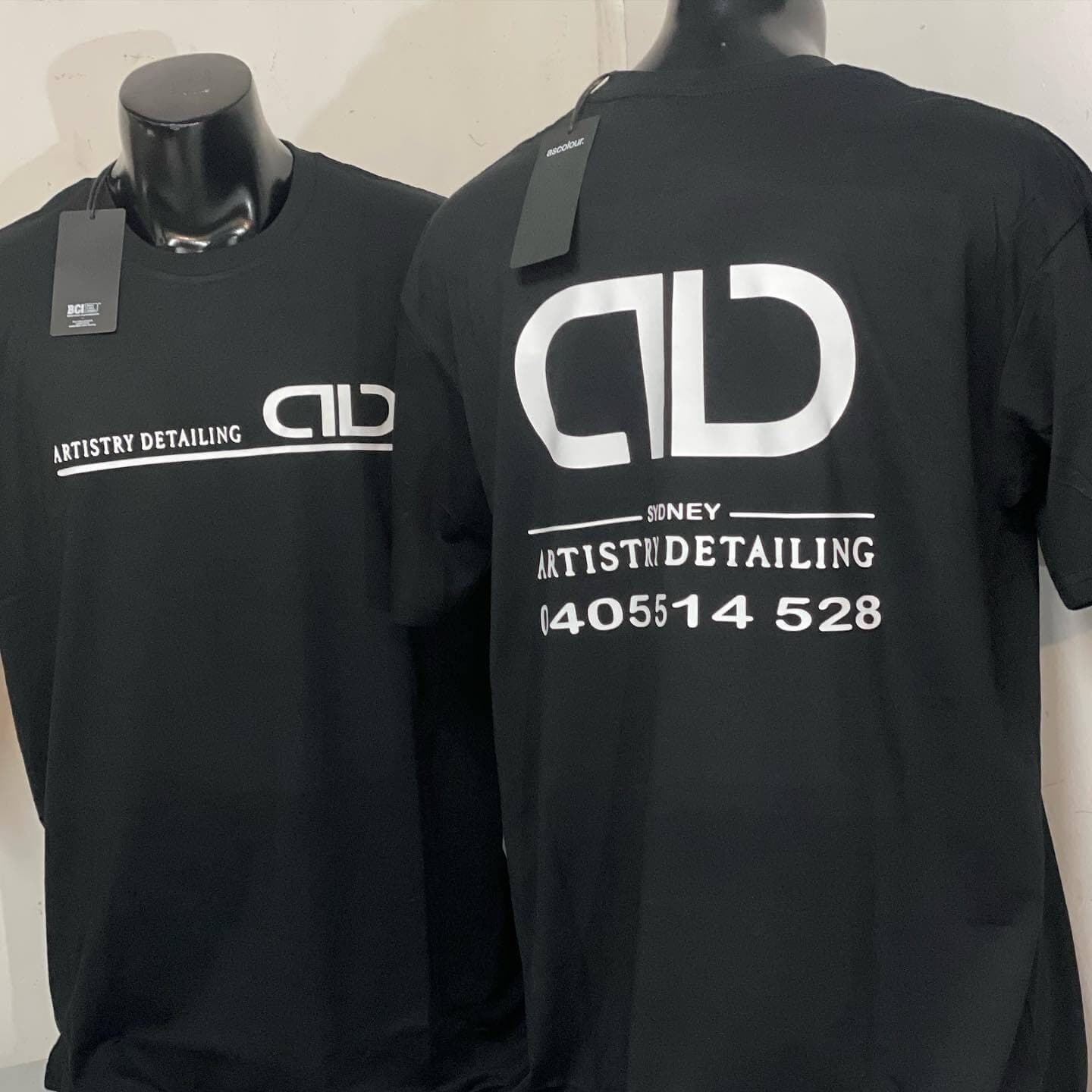 Artistry Detailing: custom branded shirts by South West Apparel